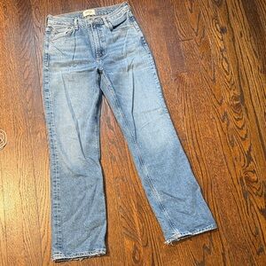Agolde Light Blue Straight Leg Jeans
